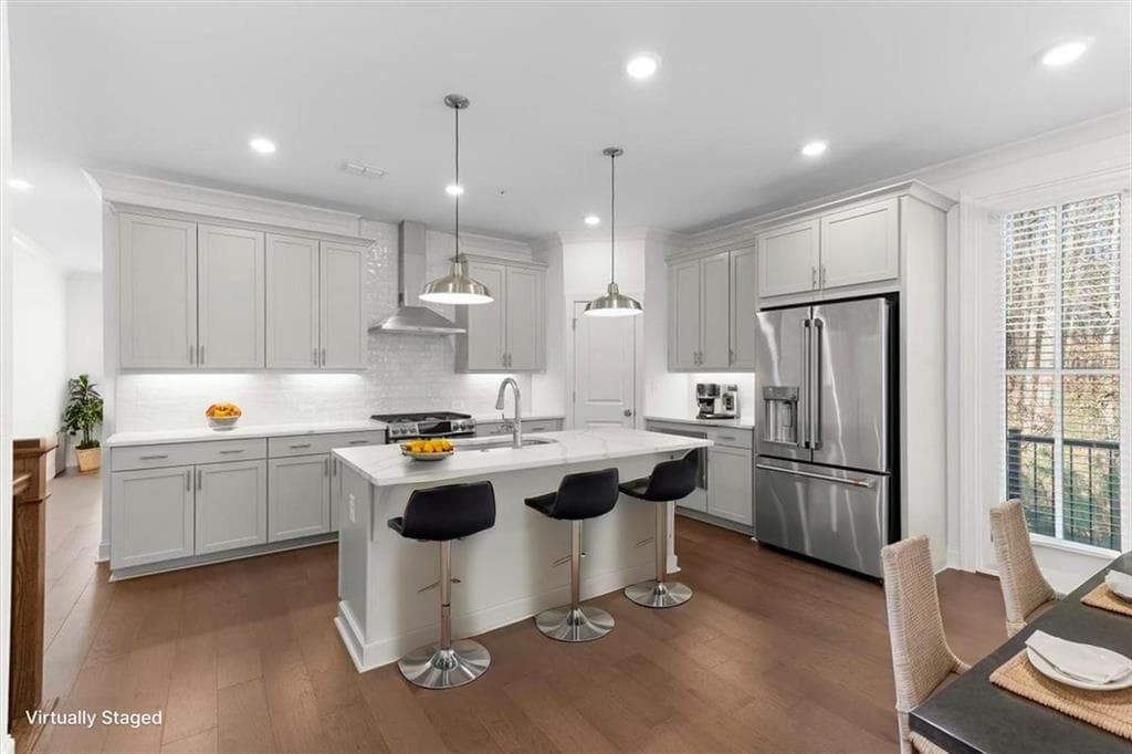 3 bedroom, 4 bathroom, 2,268 sq ft townhouse for sale at 445 Olmstead Way, Alpharetta, GA 30022 — photo 9