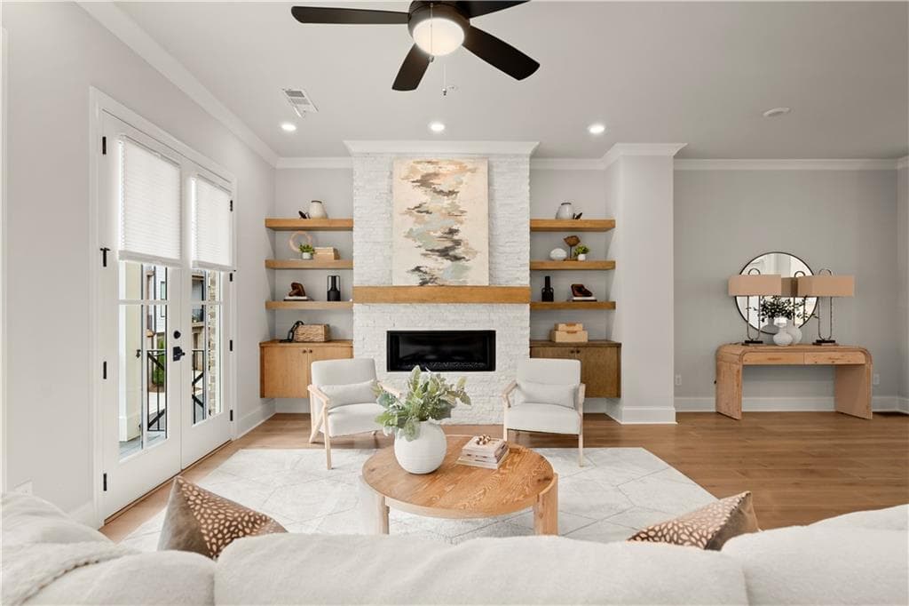 4 bedroom, 4 bathroom, 2,347 sq ft townhouse under contract at 195 Briscoe Way 140, Alpharetta, GA 30009 — photo 3
