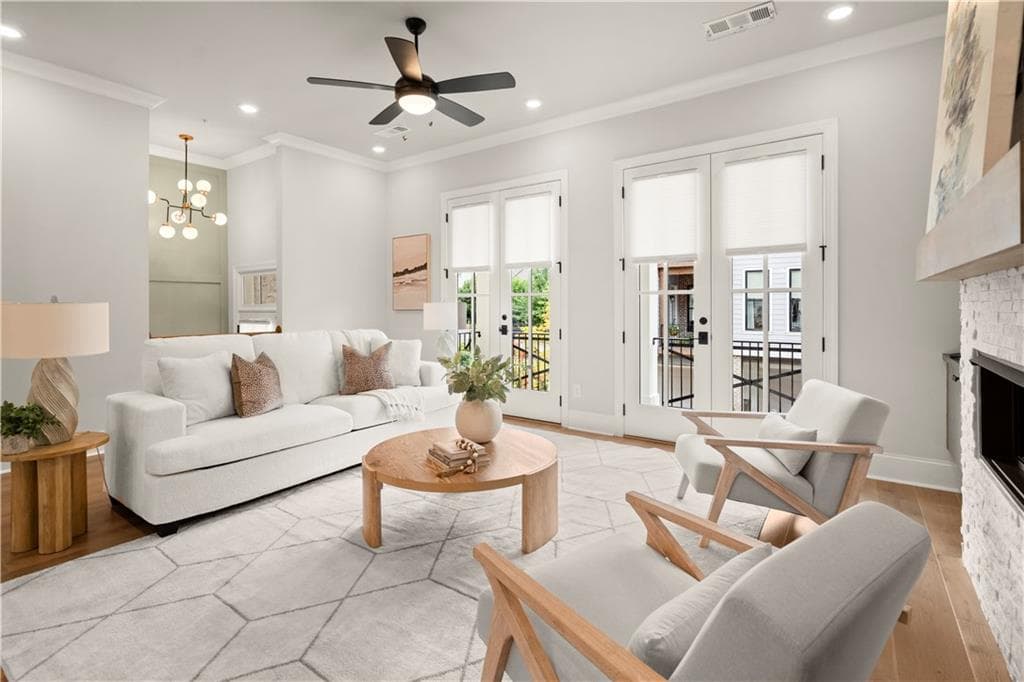 4 bedroom, 4 bathroom, 2,347 sq ft townhouse under contract at 195 Briscoe Way 140, Alpharetta, GA 30009 — photo 4