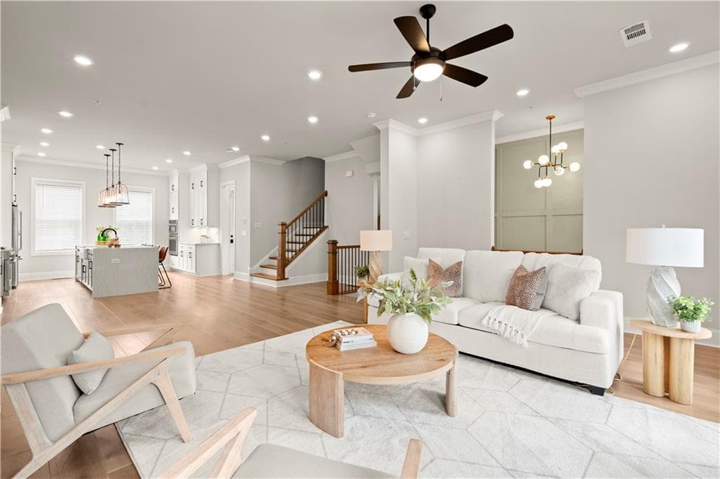 4 bedroom, 4 bathroom, 2,347 sq ft townhouse under contract at 195 Briscoe Way 140, Alpharetta, GA 30009 — photo 5