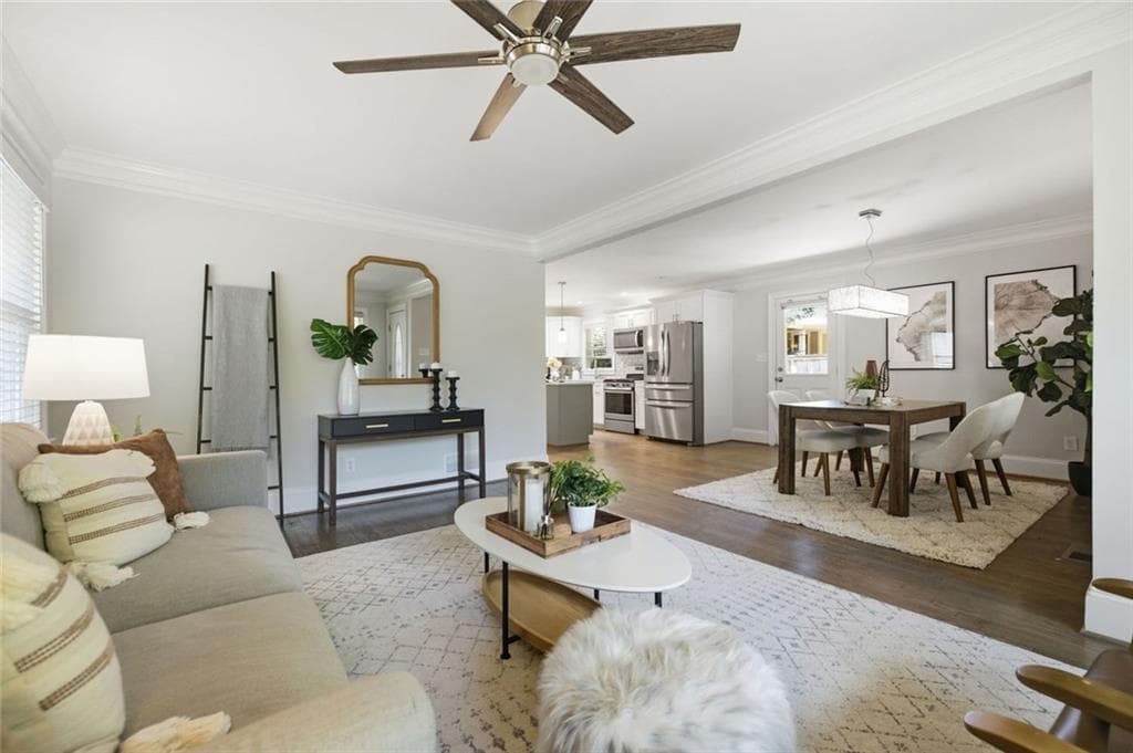 3 bedroom, 2 bathroom, 1,552 sq ft single family residence for rent at 166 Howard Street, Atlanta, GA 30317 for $3,500 a month — photo 3