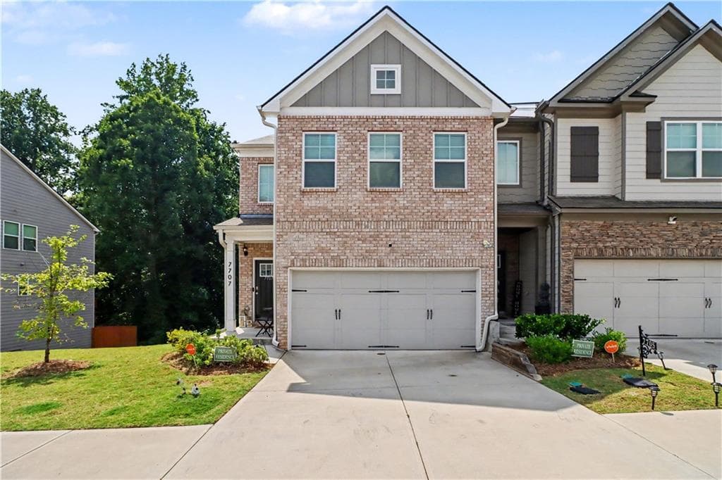 3 bedroom, 3 bathroom, 1,932 sq ft townhouse for sale at 7707 Baron Road, Fairburn, GA 30213