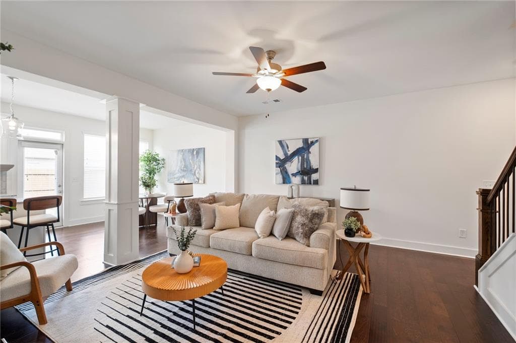 3 bedroom, 3 bathroom, 1,750 sq ft townhouse for sale at 2139 Arnage Drive, Lithonia, GA 30058 — photo 6