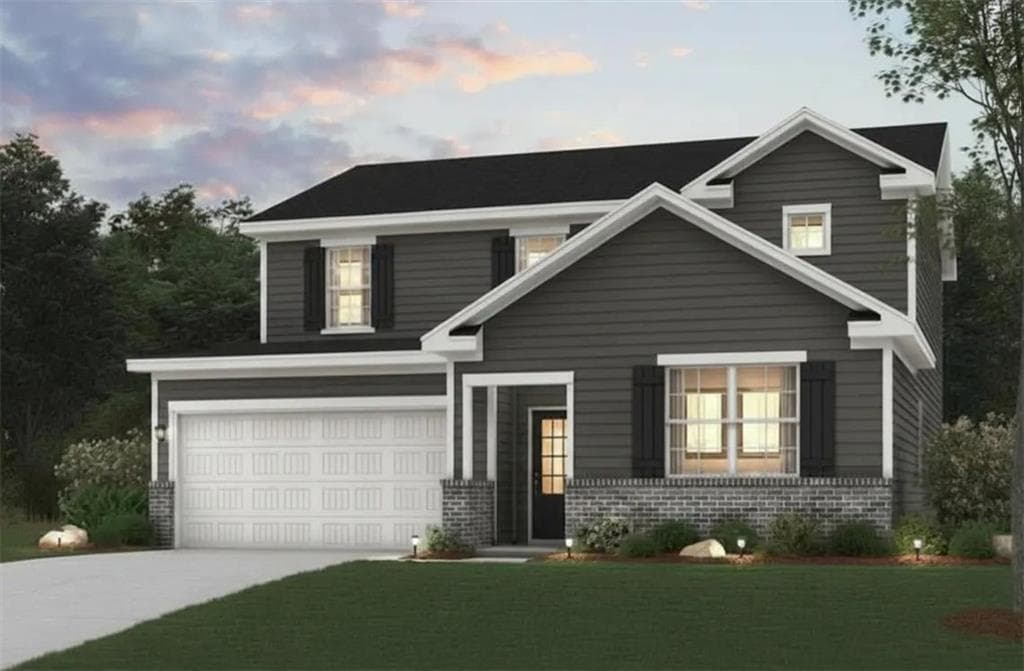 5 bedroom, 3 bathroom, 2,570 sq ft single family residence for sale at 174 Wildflower Ridge Rd. Lot 95, Dallas, GA 30157