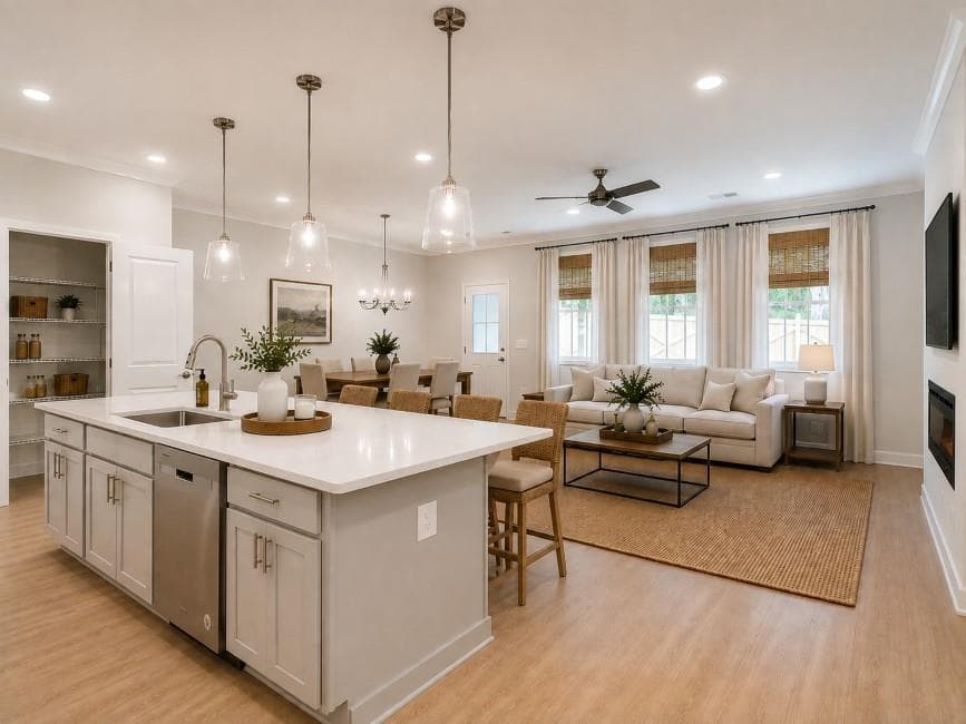 3 bedroom, 3 bathroom, 1,805 sq ft townhouse for sale at 122 Bluffington Way, Marietta, GA 30066 — photo 3