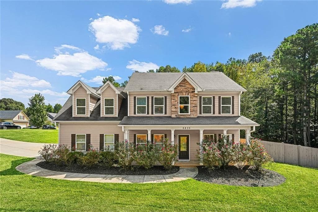 4 bedroom, 3 bathroom, 2,272 sq ft single family residence for sale at 2835 Shadowstone Way, Winder, GA 30680 — photo 1 of 22