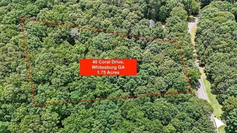 unimproved land for sale at 40 Coral Drive, Whitesburg, GA 30185 — photo 2