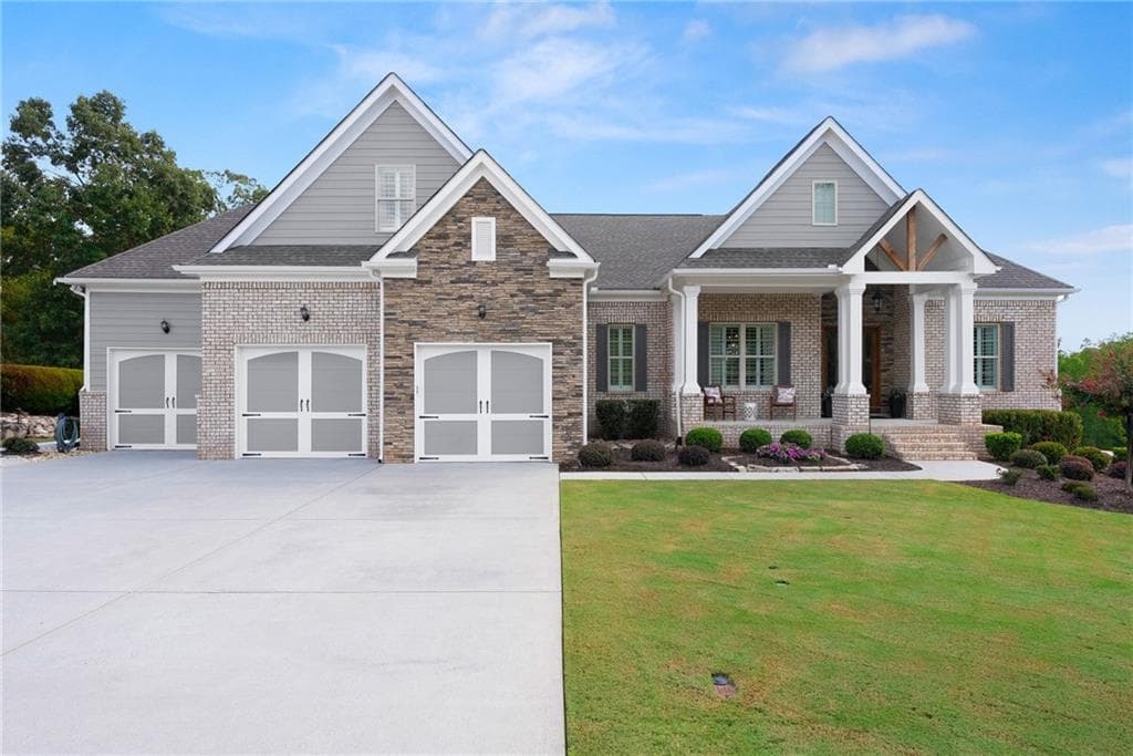 5 bedroom, 4 bathroom, 4,572 sq ft single family residence for sale at 3438 Dockside Shores Drive, Gainesville, GA 30506 — photo 1 of 139