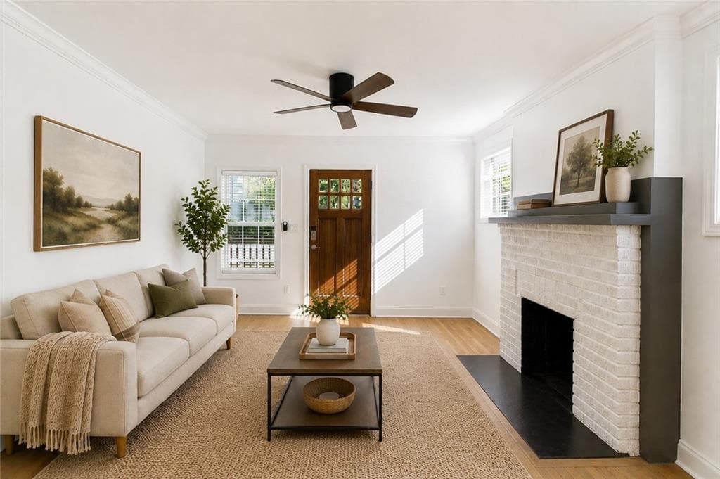 2 bedroom, 2 bathroom, 1,118 sq ft single family residence for rent at 1107 Hardee Street, Atlanta, GA 30307 for $3,500 a month — photo 4