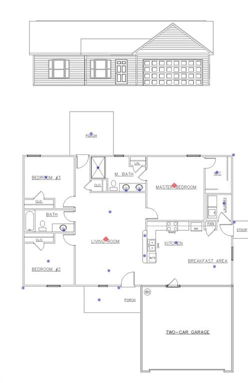 3 bedroom, 2 bathroom, 1,440 sq ft single family residence for sale at 2818 Holly Springs Road, Rockmart, GA 30153