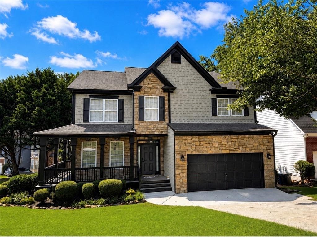 5 bedroom, 4 bathroom, 3,012 sq ft single family residence for sale at 884 Liberty Ives Drive, Auburn, GA 30011