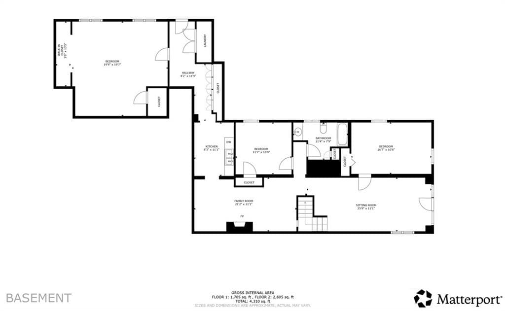 7 bedroom, 4 bathroom, 4,842 sq ft single family residence for sale at 352 Wingo Street, Norcross, GA 30071 — photo 7
