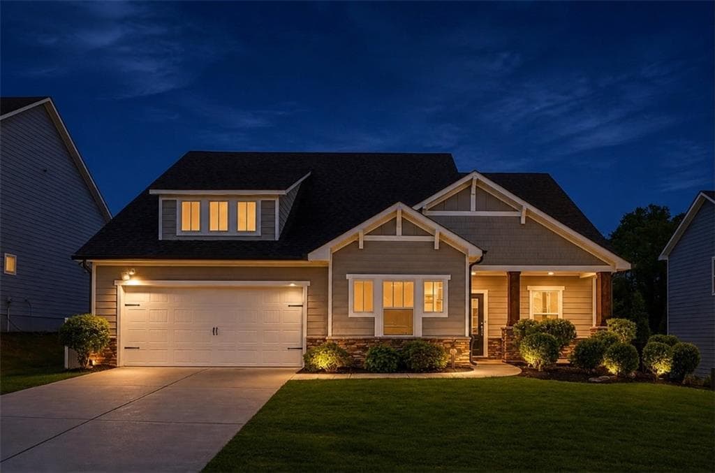 3 bedroom, 2 bathroom, 2,149 sq ft single family residence for sale at 3665 Summerpoint Crossing, Cumming, GA 30028 — photo 1 of 34