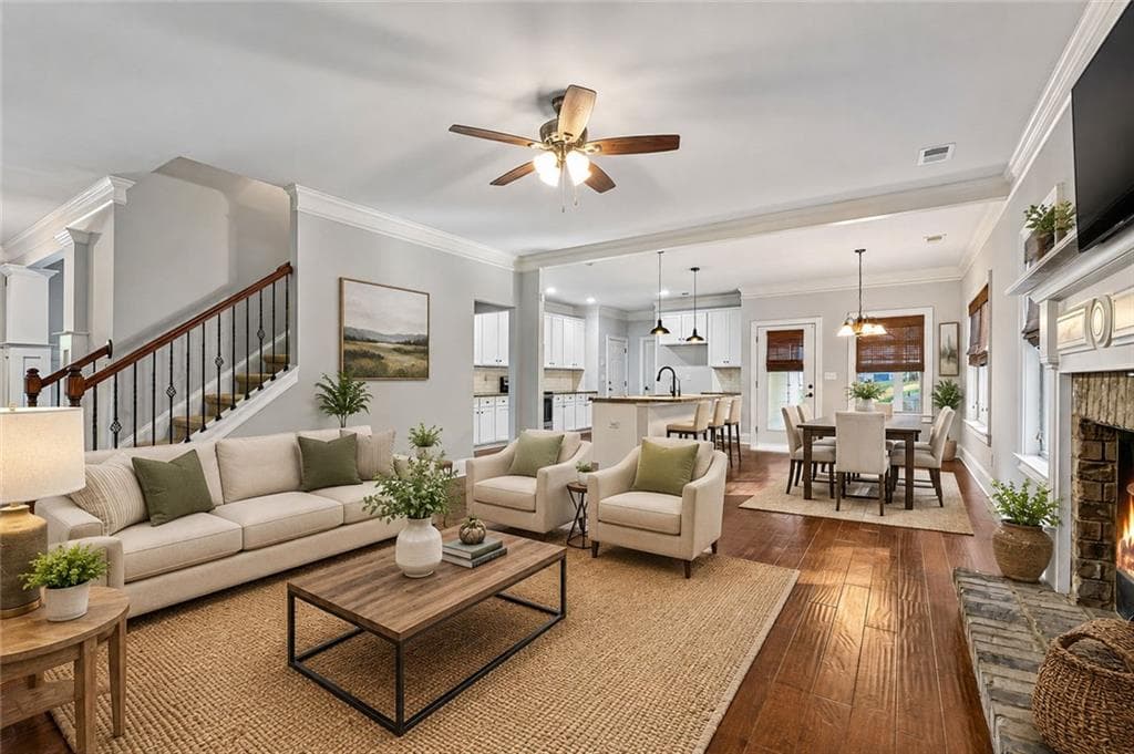 4 bedroom, 4 bathroom, 3,074 sq ft single family residence for sale at 308 Cinnamon Bark Pass, Locust Grove, GA 30248 — photo 3