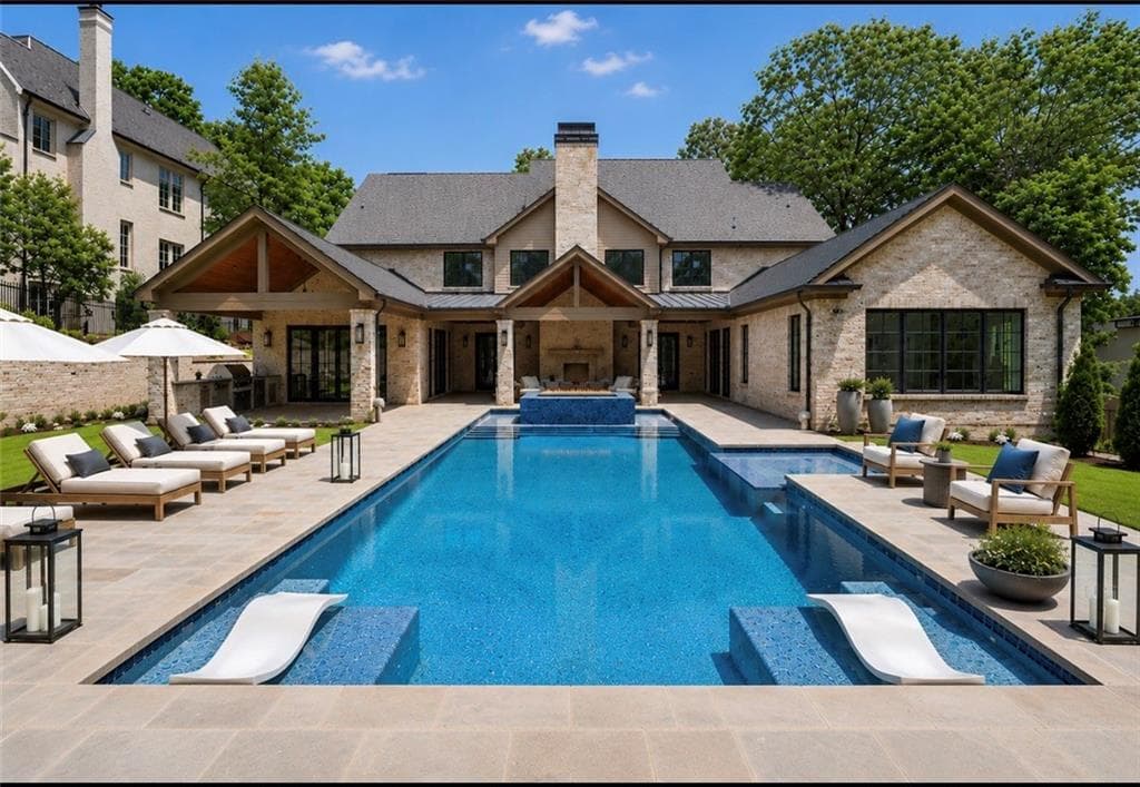 6 bedroom, 8 bathroom, 10,644 sq ft single family residence for sale at 95 Blackland Road, Atlanta, GA 30342 — photo 6
