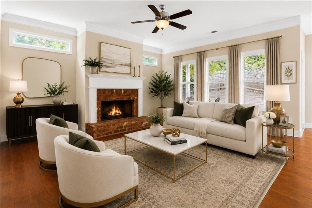 4 bedroom, 4 bathroom, 2,509 sq ft single family residence for sale at 3621 Foxtrot Trail, Kennesaw, GA 30144 — photo 6