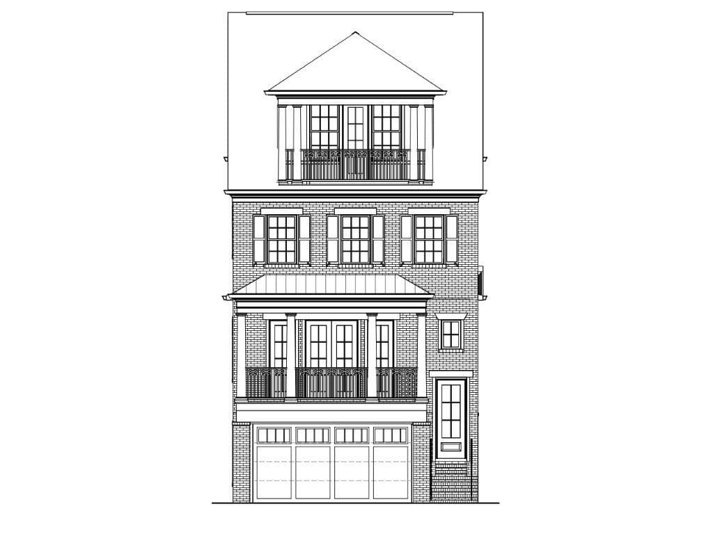 4 bedroom, 5 bathroom, 3,335 sq ft townhouse for sale at 3470 Commander Cove, Suwanee, GA 30024 — photo 4