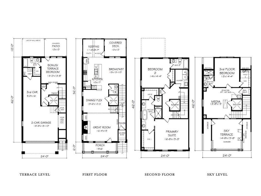 4 bedroom, 5 bathroom, 3,335 sq ft townhouse for sale at 3470 Commander Cove, Suwanee, GA 30024 — photo 5