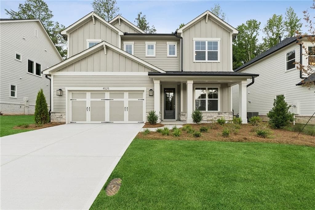 5 bedroom, 6 bathroom, 3,012 sq ft single family residence sold at 4525 Beechnut Circle, Cumming, GA 30028