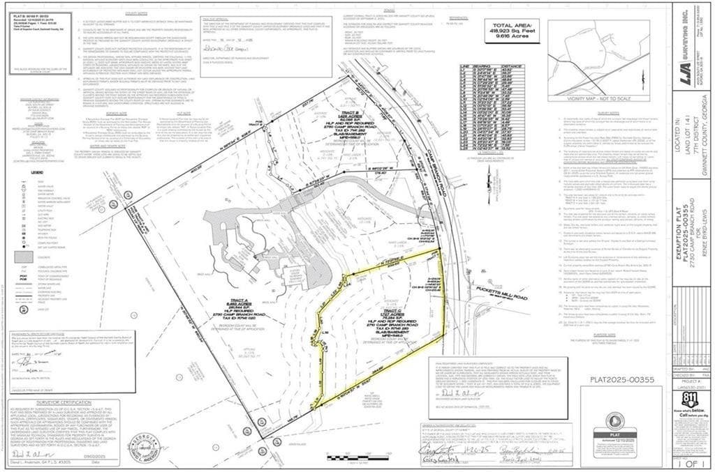 home for sale at 2730-C Camp Branch Road, Buford, GA