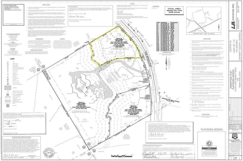 single family residence for sale at 2730-B Camp Branch Road, Buford, GA 30519 — photo 1 of 4