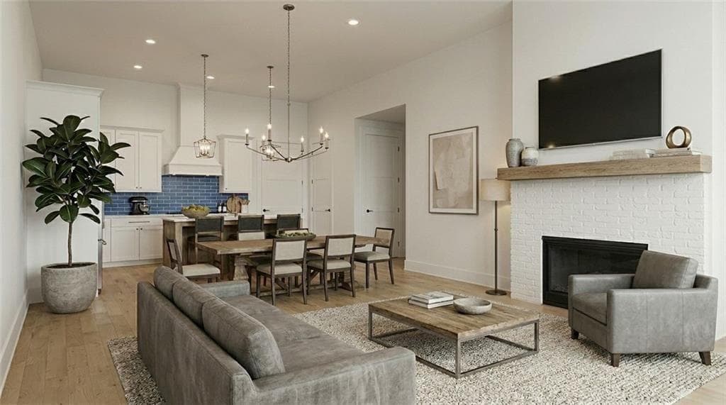 3 bedroom, 3 bathroom, 1,864 sq ft townhouse under contract at 180 Rolison Way, Fayetteville, GA 30214 — photo 3
