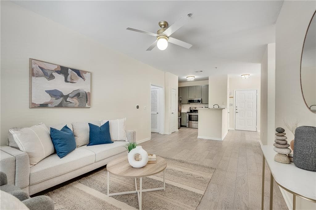 2 bedroom, 2 bathroom, 1,077 sq ft condominium for sale at 821 Ralph Mcgill Boulevard 3207, Atlanta, GA 30306