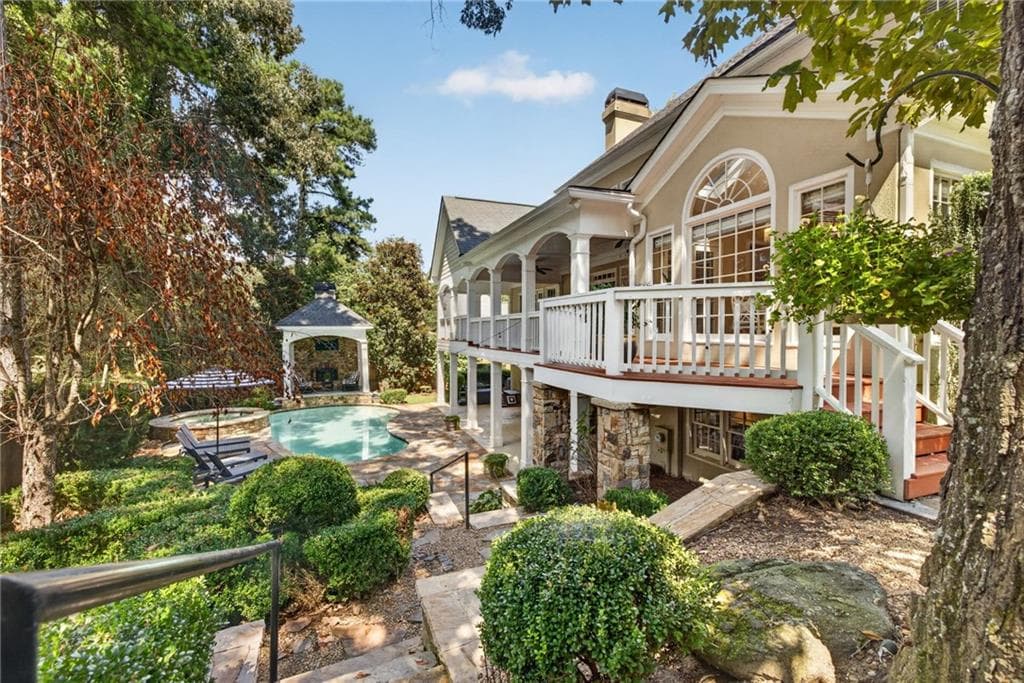 5 bedroom, 5 bathroom, 5,561 sq ft single family residence under contract at 1572 Asheforde Drive, Marietta, GA 30068