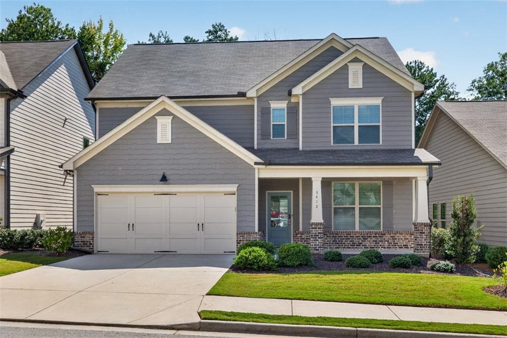 4 bedroom, 3 bathroom, 2,668 sq ft single family residence for sale at 5412 Mountain Mint, Flowery Branch, GA 30542 — photo 1 of 89