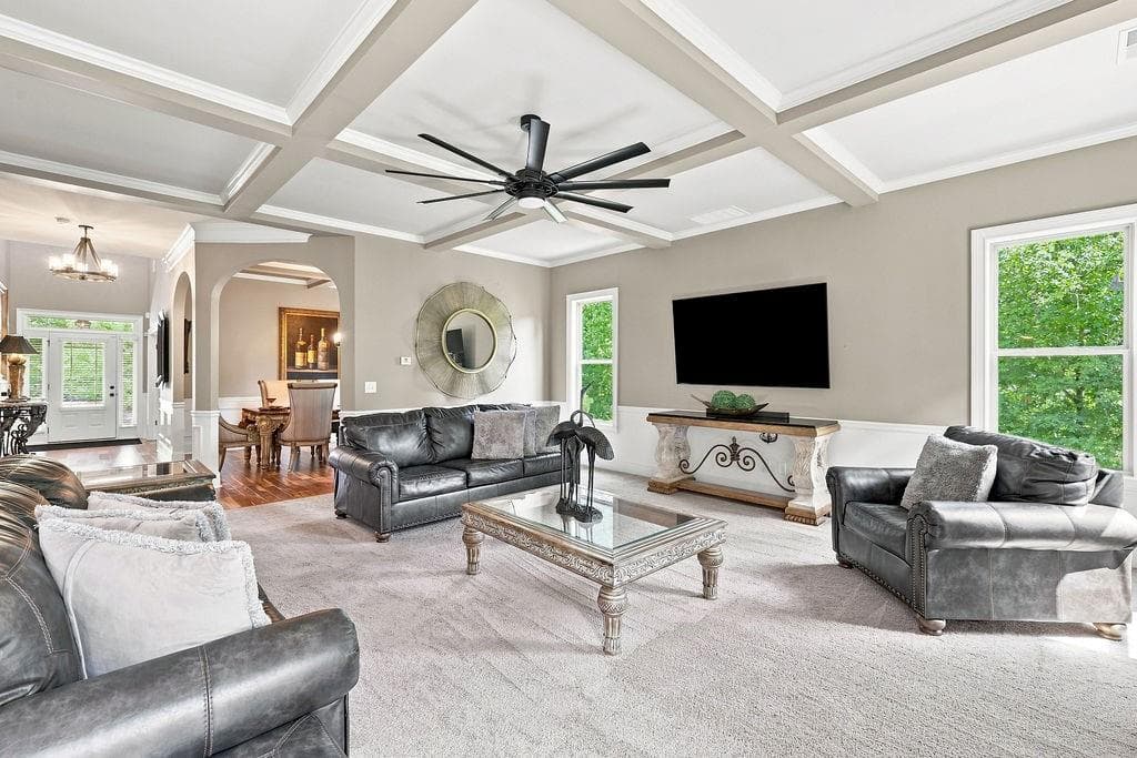 5 bedroom, 5 bathroom, 6,721 sq ft single family residence for sale at 1740 Wildflower Court, Cumming, GA 30041 — photo 3