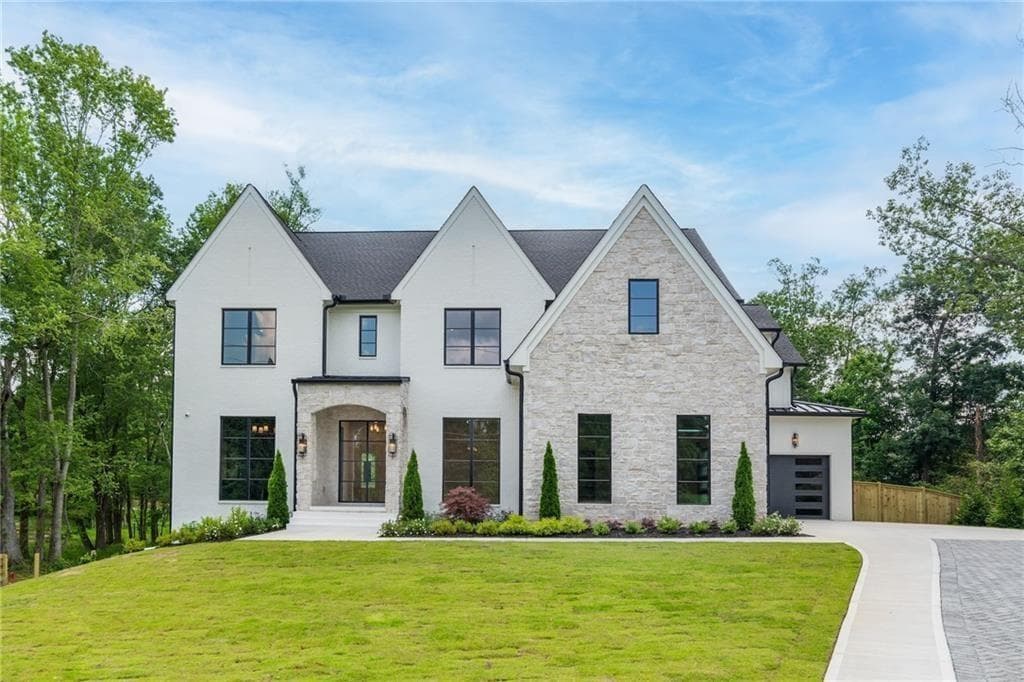 6 bedroom, 7 bathroom, 7,100 sq ft single family residence for sale at 290 Christopher Robin Road, Alpharetta, GA 30005