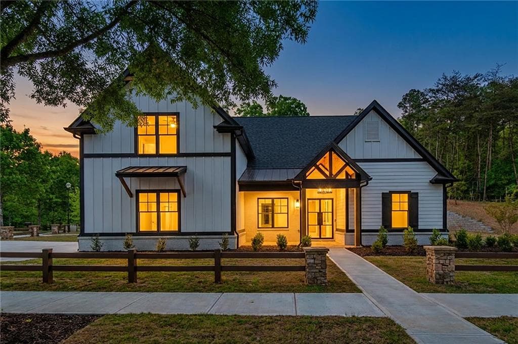 5 bedroom, 5 bathroom, 4,490 sq ft single family residence for sale at 6004 Hemingway Lane, Gainesville, GA 30506