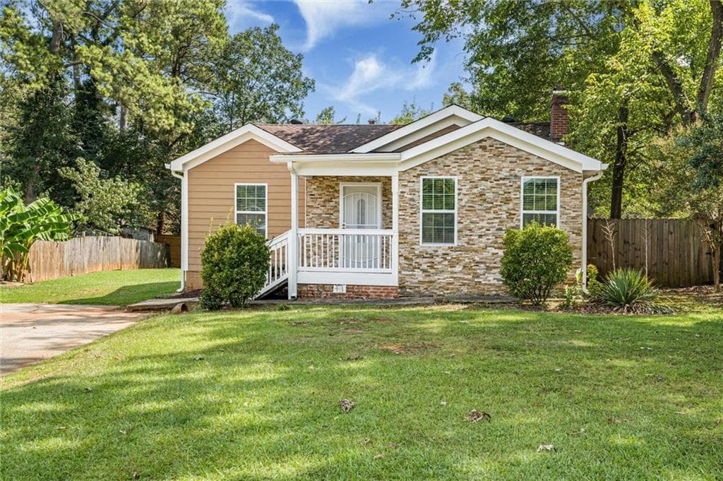 2 bedroom, 2 bathroom, 1,356 sq ft single family residence for sale at 1194 Barnes Mill Road, Marietta, GA 30062