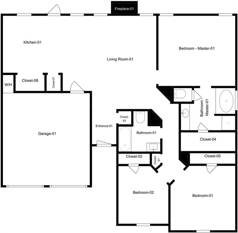 3 bedroom, 2 bathroom, 1,354 sq ft single family residence under contract at 3209 Lower Creek Drive, Douglasville, GA 30135 — photo 6