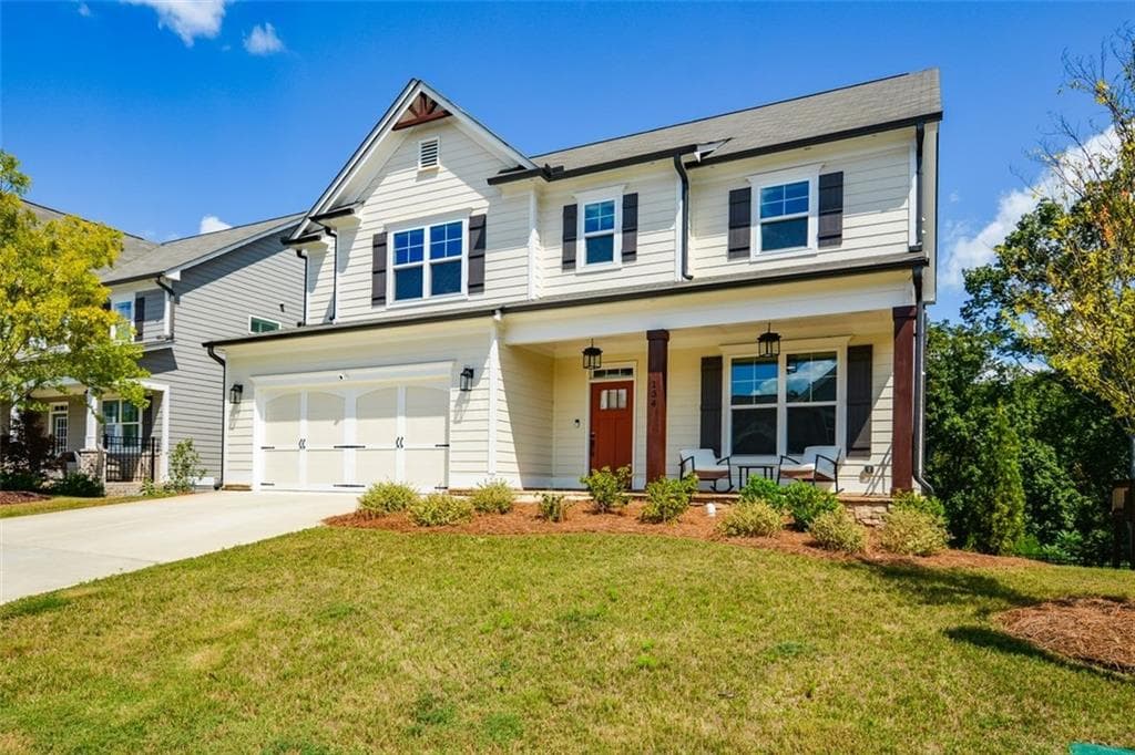 6 bedroom, 6 bathroom, 4,371 sq ft single family residence for sale at 134 Spaulding Lane, Woodstock, GA 30188 — photo 2