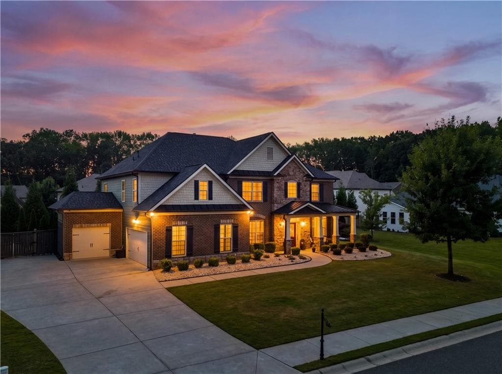 5 bedroom, 4 bathroom, 4,001 sq ft single family residence for sale at 3415 Pleasant Springs Drive, Cumming, GA 30028 — photo 2