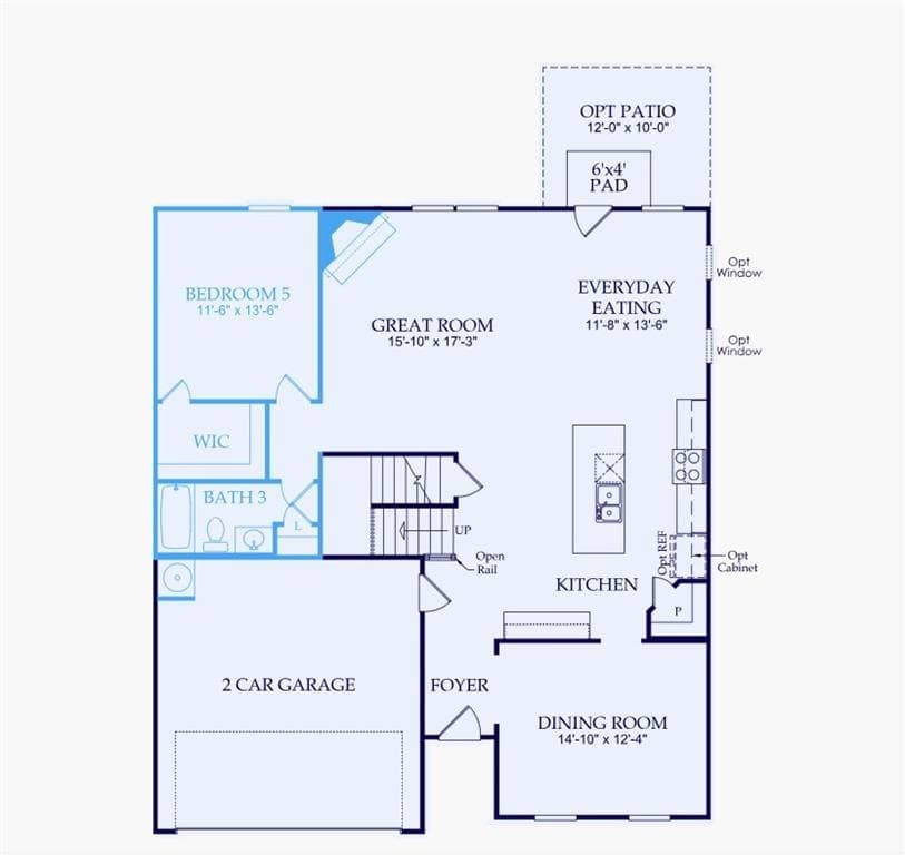 5 bedroom, 3 bathroom, 2,956 sq ft single family residence for sale at 6090 Marigold Way, Atlanta, GA 30349 — photo 2