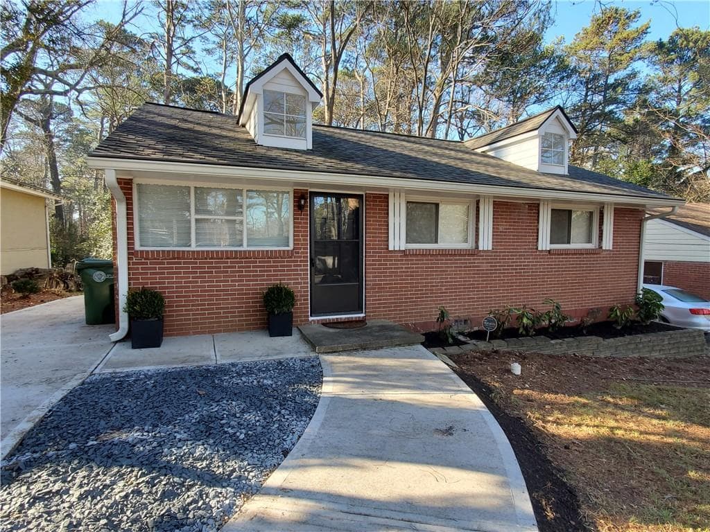 3 bedroom, 1 bathroom, 1,116 sq ft single family residence for rent at 1153 Ogilvie Drive, Atlanta, GA 30324 for $2,395 a month — photo 1 of 19