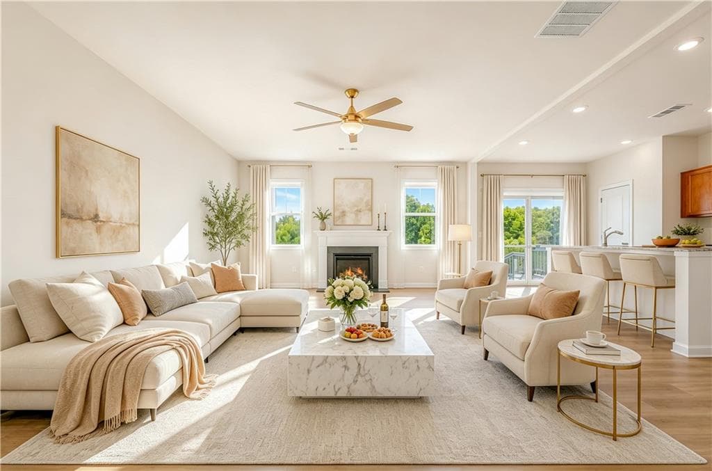 4 bedroom, 3 bathroom, 2,036 sq ft single family residence for sale at 44 Pointe Place, Dawsonville, GA 30534 — photo 5