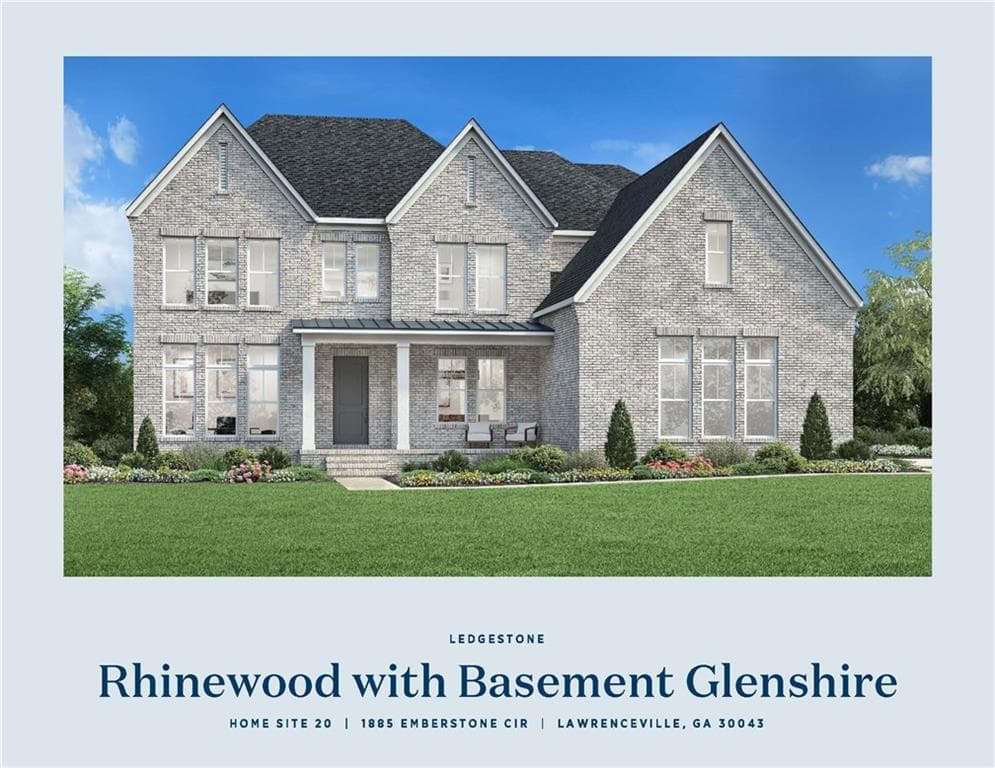 5 bedroom, 6 bathroom, 4,743 sq ft single family residence for sale at 1885 Emberstone Circle, Lawrenceville, GA 30043