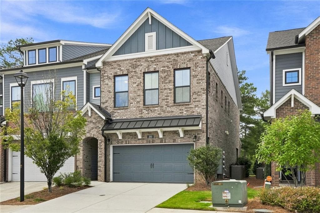 3 bedroom, 4 bathroom, 2,695 sq ft townhouse for sale at 260 Walker Avenue, Roswell, GA 30076