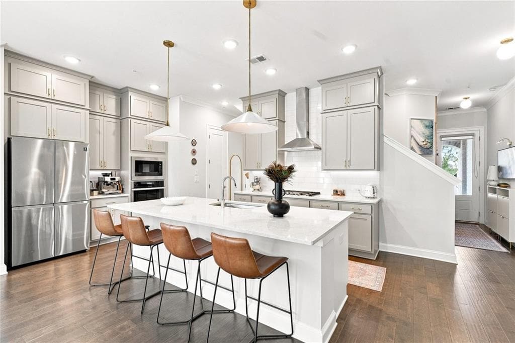 3 bedroom, 4 bathroom, 2,695 sq ft townhouse for sale at 260 Walker Avenue, Roswell, GA 30076 — photo 4