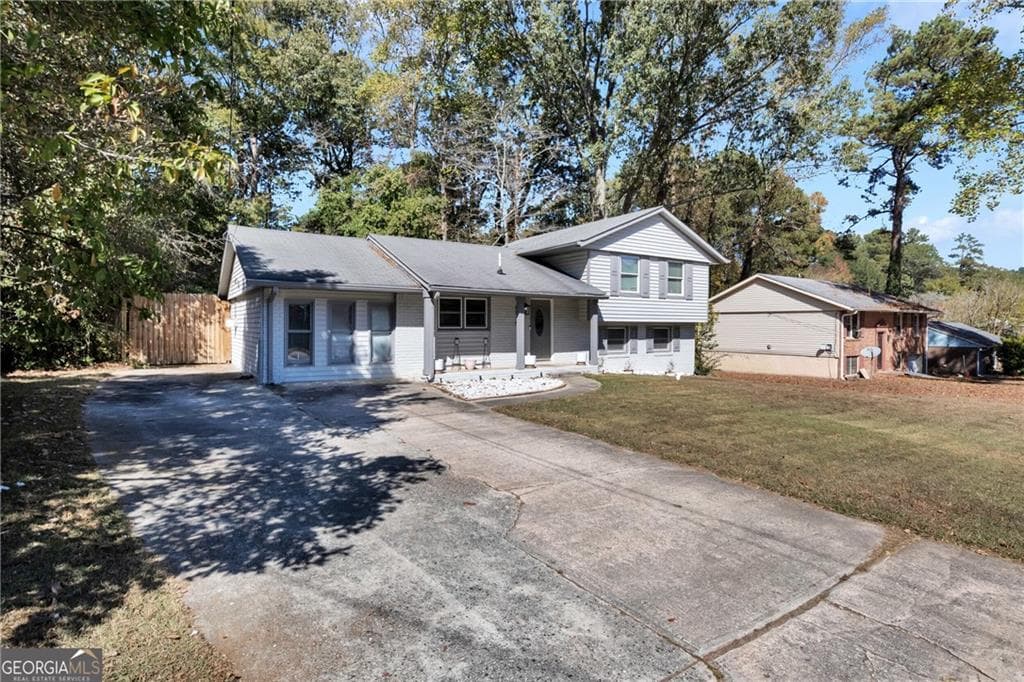 5 bedroom, 3 bathroom, 11,761 sq ft single family residence under contract at 6575 Hidden Brook Trail, Atlanta, GA 30349