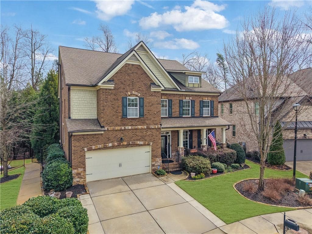 8 bedroom, 5 bathroom, 6,236 sq ft single family residence for sale at 2740 Augeron Court, Alpharetta, GA 30004 — photo 2