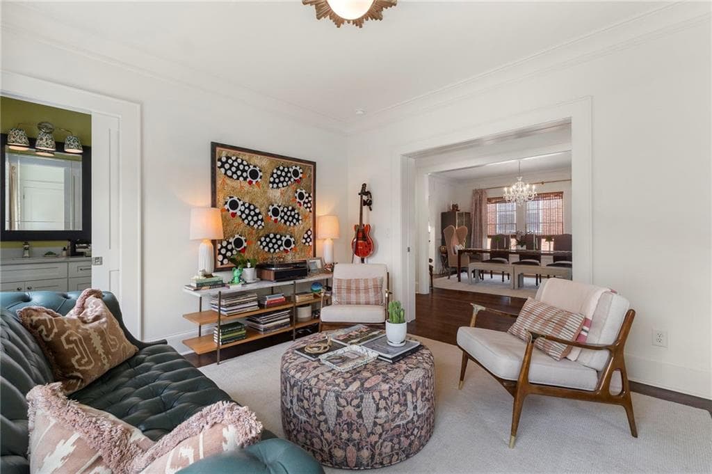 6 bedroom, 6 bathroom single family residence for rent at 1055 Bellevue Drive, Atlanta, GA 30306 for $12,000 a month — photo 6