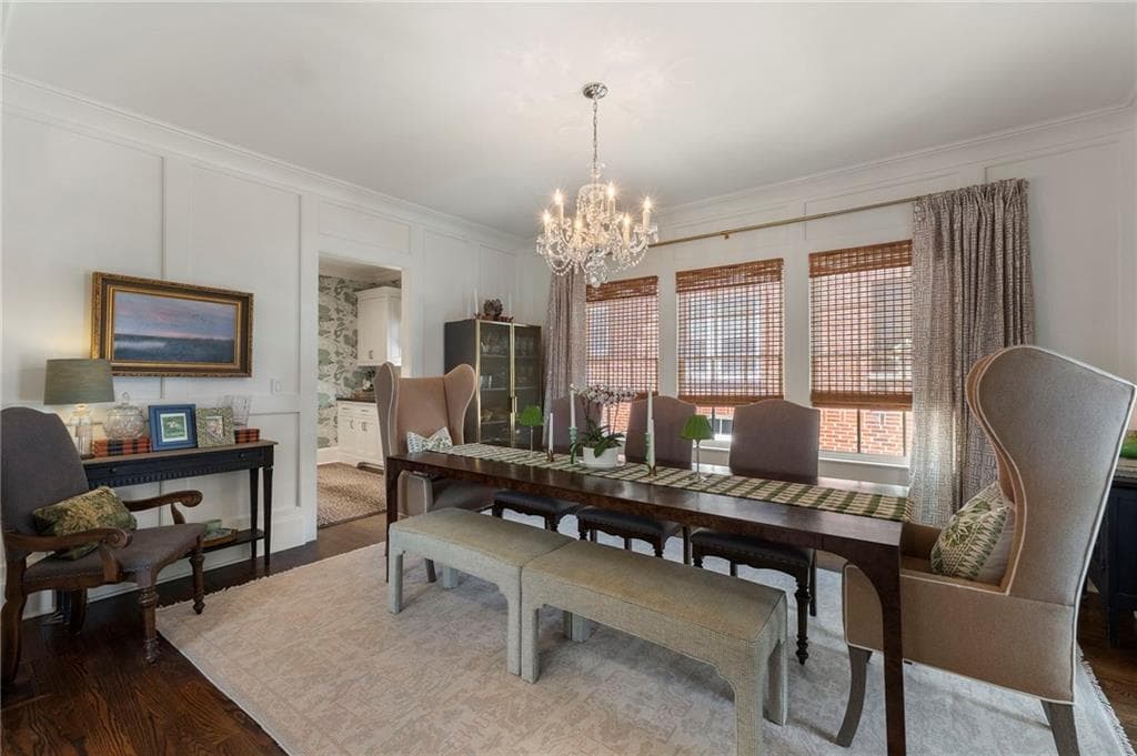 6 bedroom, 6 bathroom single family residence for rent at 1055 Bellevue Drive, Atlanta, GA 30306 for $12,000 a month — photo 9