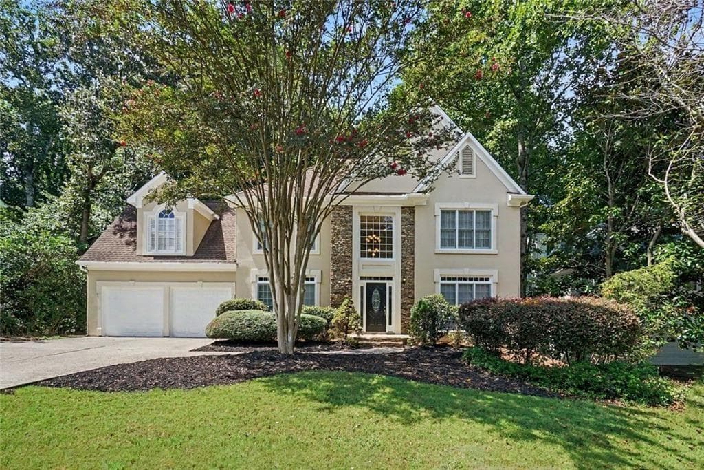 5 bedroom, 4 bathroom, 4,857 sq ft single family residence for sale at 3407 Fairway Court, Woodstock, GA 30189