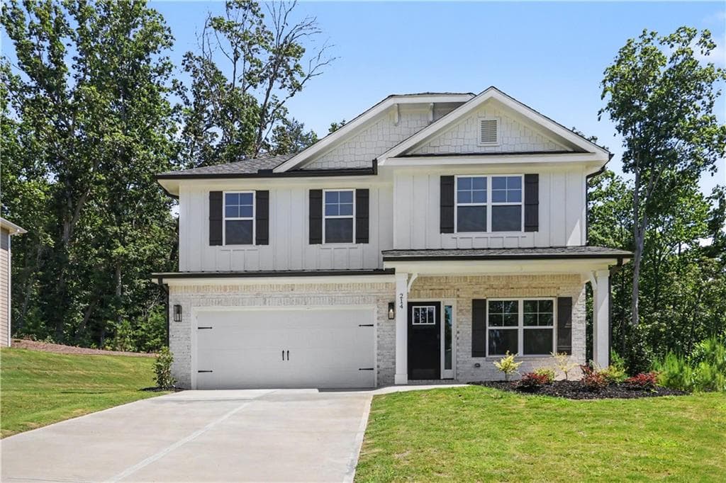 6 bedroom, 4 bathroom, 3,105 sq ft single family residence for sale at 214 Thunder Valley, Dawsonville, GA 30534