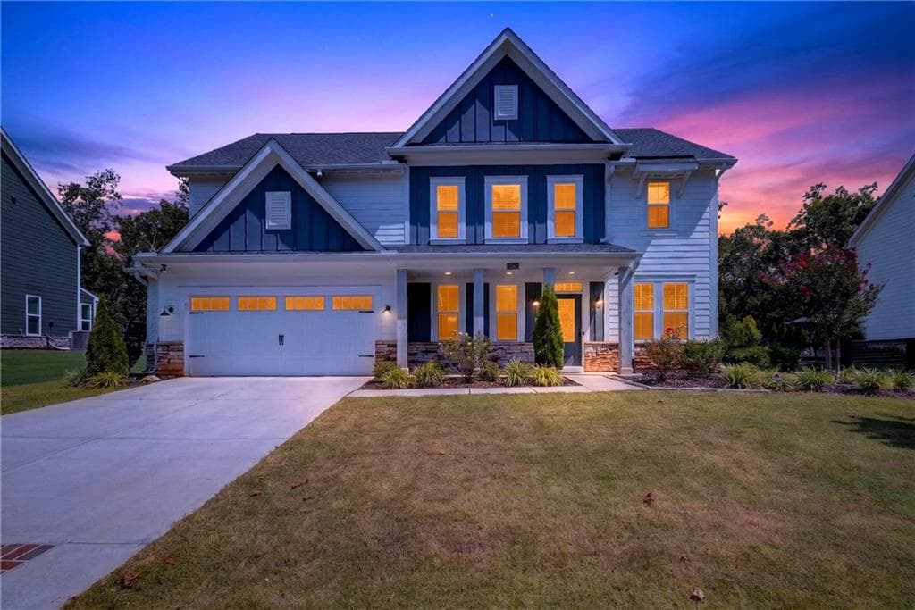 5 bedroom, 4 bathroom, 2,800 sq ft single family residence for sale at 8080 Brewton Bend, Ball Ground, GA 30107 — photo 2