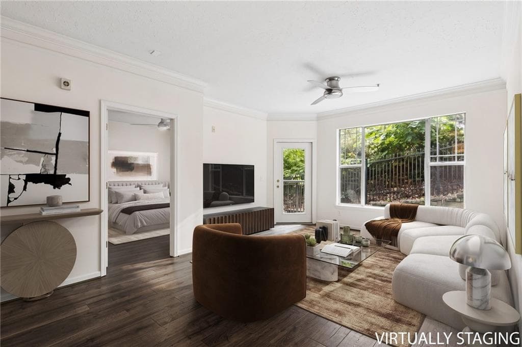 2 bedroom, 2 bathroom, 1,200 sq ft condominium for sale at 5559 Glenridge Drive 1110, Sandy Springs, GA 30342 — photo 3